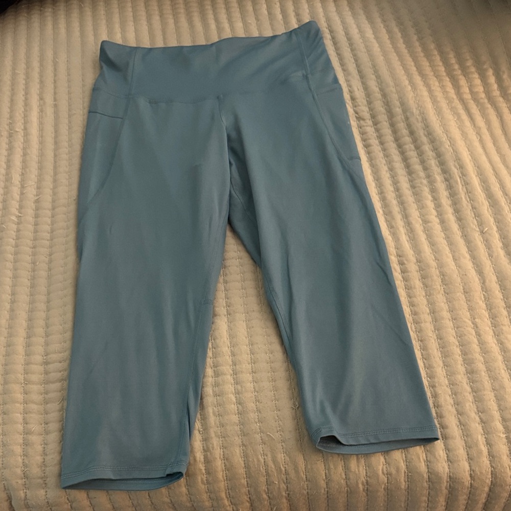 Champion Blue/Green Athletic Leggings